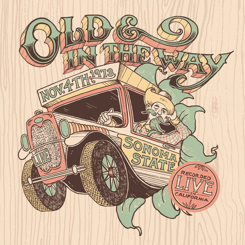 Old & In The Way LIVE SONOMA STATE 11/4/73 New Honeydew Cream Colored Vinyl 2 LP