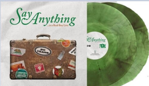 Say Anything ...IS A REAL BOY LIVE New Limited Green Smoke Colored Vinyl 2 LP