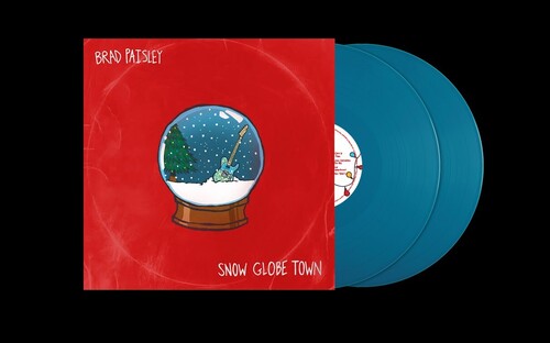 Brad Paisley SNOW GLOBE TOWN Country Holiday Christmas Music NEW COLORED VINYL 2 LP