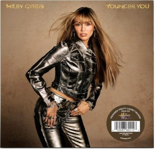 Miley Cyrus YOUNGER YOU (HANNAH MONTANA 20TH ANNIV.) New Limited Clear Vinyl 7"