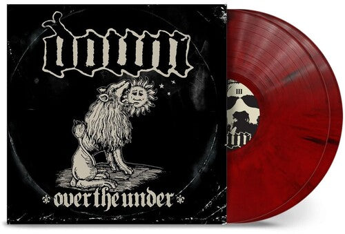 Down OVER THE UNDER Remastered GATEFOLD New Red/Black Colored Vinyl 2 LP