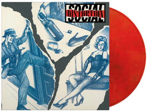 Social Distortion SELF TITLED 180g LIMITED New Red Marbled Colored Vinyl LP