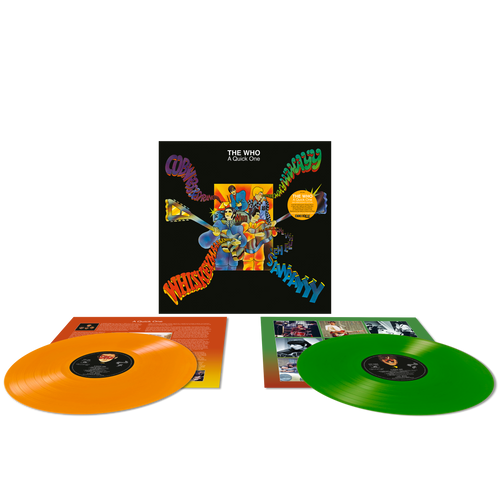 The Who A QUICK ONE Limited Edition RSD 2026 New Orange/Green Colored Vinyl 2 LP