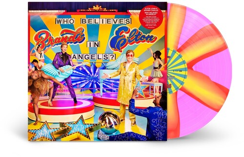 Elton John & Brandi Carlile WHO BELIEVES IN ANGELS? New Colored Vinyl 2 LP