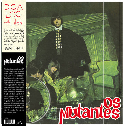 Os Mutantes SELF TITLED New Sealed Black Vinyl Record LP + CD