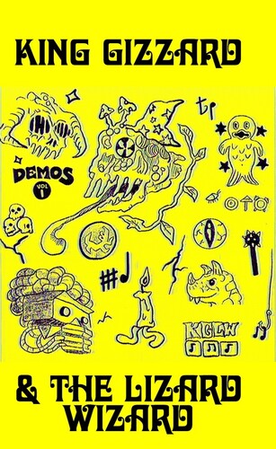 King Gizzard & The Lizard Wizard DEMOS VOL. 1 New Sealed Clear Cassette Tape