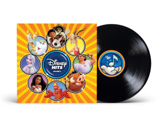 Disney Hits Volume 2 VARIOUS ARTISTS New Sealed Black Vinyl Record LP