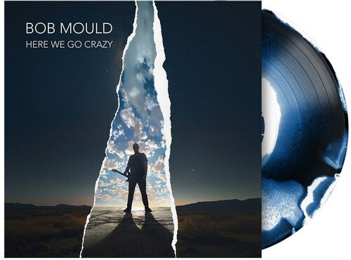 Bob Mould HERE WE GO CRAZY New Limited Black/White/Blue Smush Colored Vinyl LP