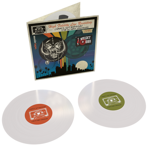 Motorhead LOST TAPES, VOL. 7 (LEMMY'S 50TH BIRTHDAY) RSD 2026 Clear Vinyl 2 LP