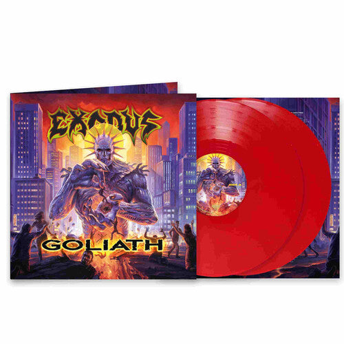 Exodus GOLIATH New Sealed Limited Edition Red Colored Vinyl 2 LP