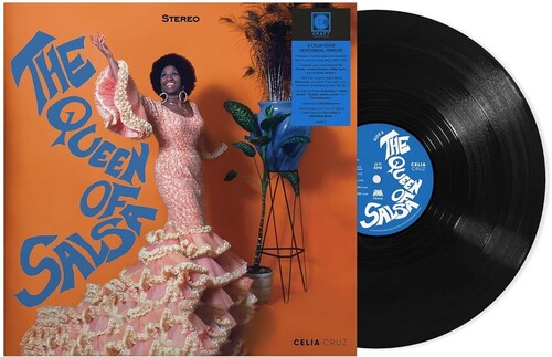 Celia Cruz THE QUEEN OF SALSA Best Of 12 Songs NEW SEALED BLACK VINYL RECORD LP