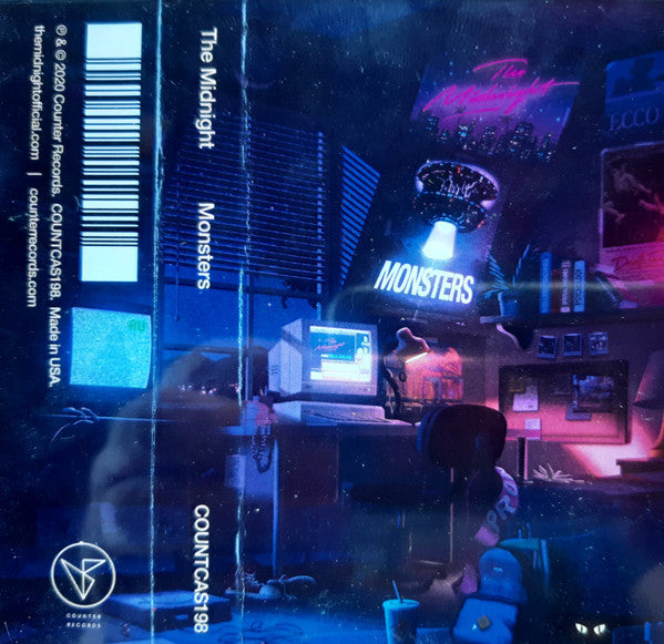 The Midnight MONSTERS New Sealed Limited Blue Colored Cassette Tape