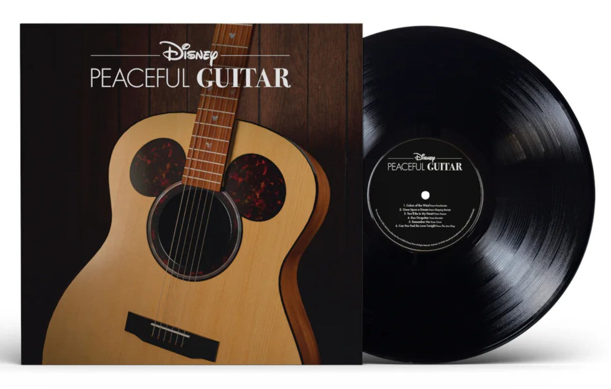 Disney Peaceful Guitar VARIOUS ARTISTS New Sealed Black Vinyl Record LP