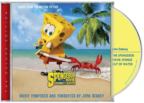The SpongeBob Movie: Sponge Out of Water ORIGINAL MOVIE SOUNDTRACK New Sealed CD