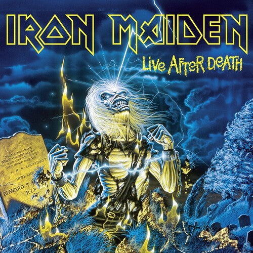 Iron Maiden LIVE AFTER DEATH 180g REMASTERED New Sealed Black Vinyl Record 2 LP