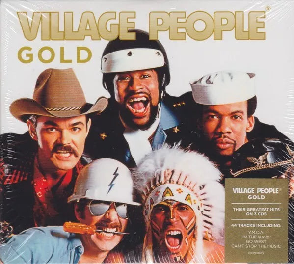 Village People GOLD Best Of 44 Essential Songs YMCA New Sealed 3 CD