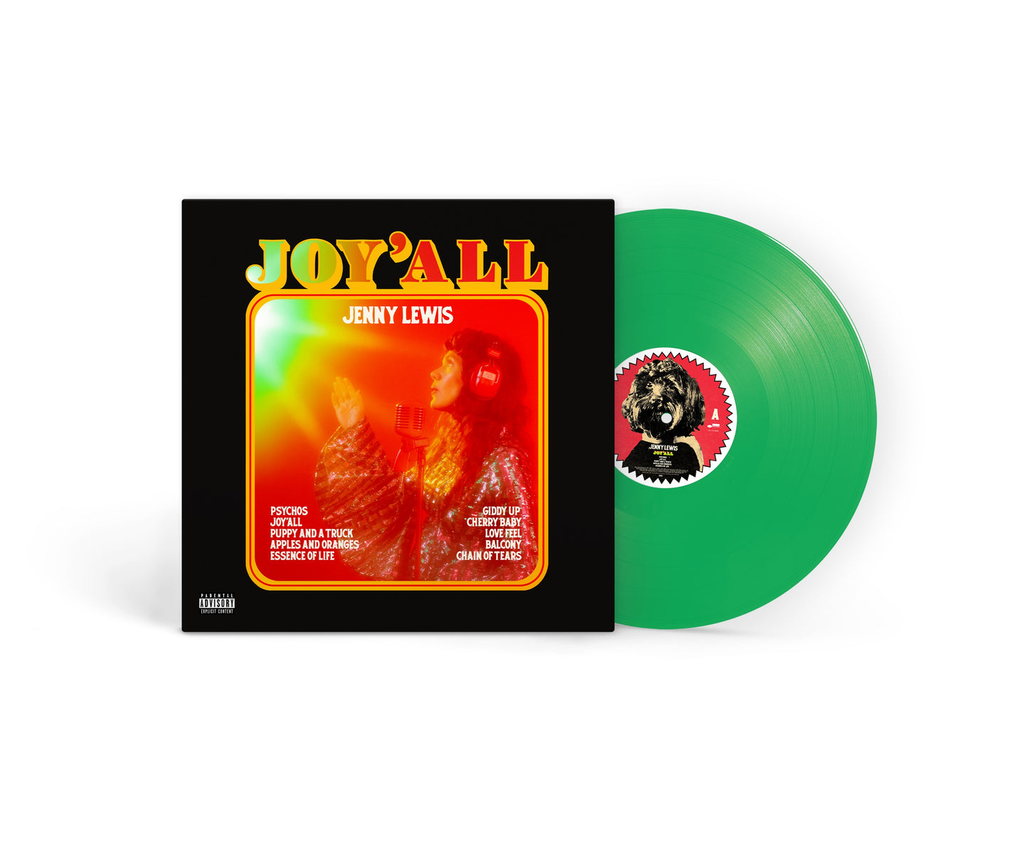 Jenny Lewis JOY'ALL New Sealed LIMITED EDITION GREEN VINLY LP