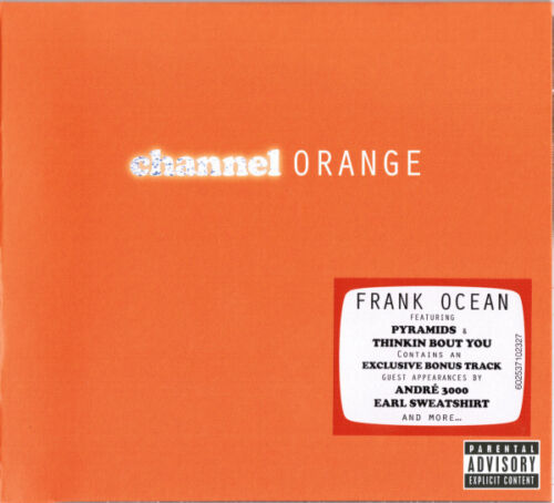 Frank Ocean CHANNEL ORANGE Plus Bonus Track NEW SEALED CD
