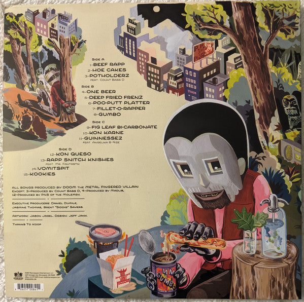Mf Doom MM.. FOOD Limited Edition Green & Pink NEW SEALED COLORED VINYL LP