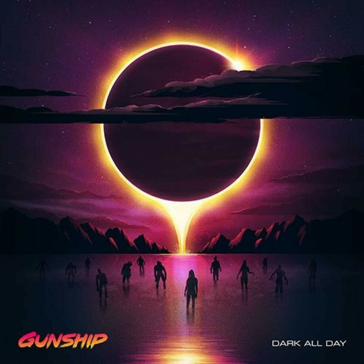 Gunship DARK ALL DAY 180g GATEFOLD New Sealed Black Vinyl Record 2 LP