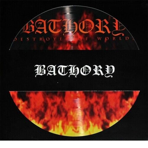 Bathory DESTROYER OF WORLDS Limited Edition NEW SEALED VINYL PICTURE DISC LP