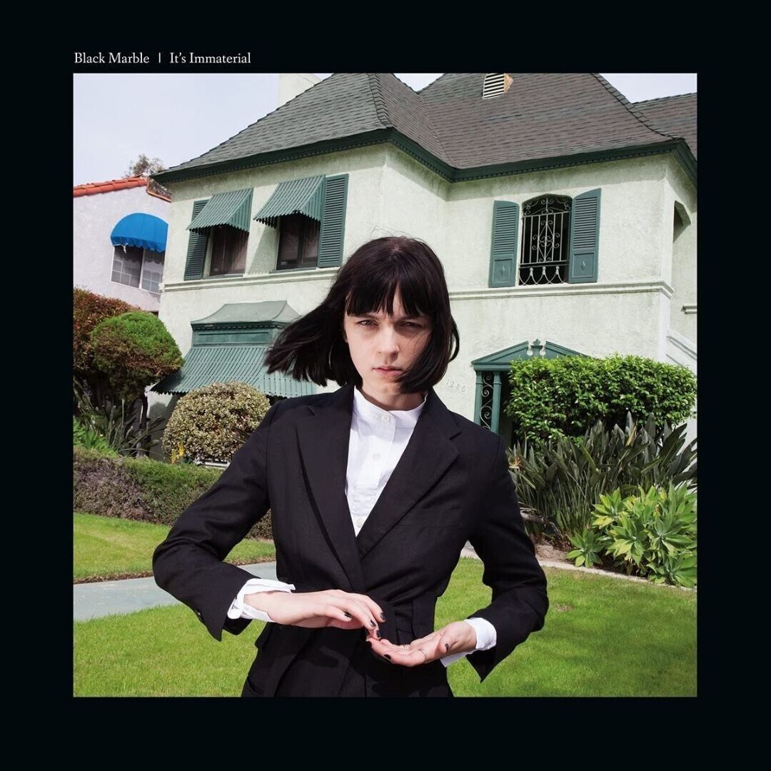 Black Marble IT'S IMMATERIAL Limited NEW GREEN/YELLOW/BLACK COLORED VINYL LP