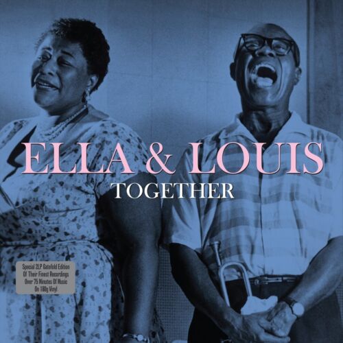 Ella Fitzgerald & Louis Armstrong TOGETHER New Sealed Black Vinyl Record 2 LP