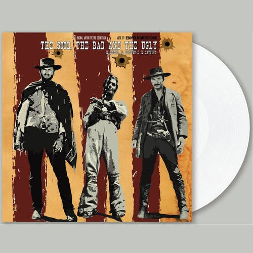 Ennio Morricone THE GOOD, THE BAD & THE UGLY New Sealed White Colored Vinyl LP