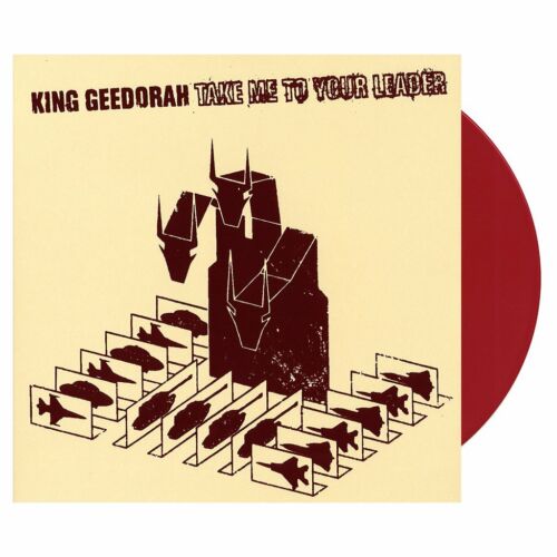 King Geedorah TAKE ME TO YOUR LEADER Ghidra LIMITED NEW SEALED RED COLORED VINYL 2 LP