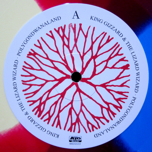King Gizzard & The Lizard Wizard POLYGONDWANALAND New Sealed 4-Way Colored Vinyl LP