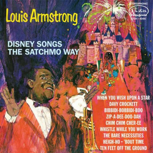 Louis Armstrong DISNEY SONGS THE SATCHMO WAY Limited Edition NEW BLACK VINYL LP