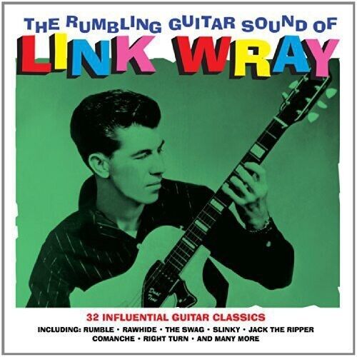 Link Wray THE RUMBLING GUITAR SOUND OF Best Of 32 Songs NEW BLACK VINYL 2 LP
