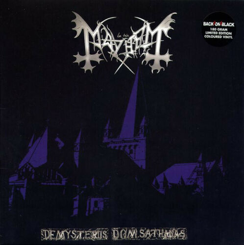 Mayhem DE MYSTERTIIS SOM SATHANAS 180g LIMITED Gatefold NEW COLORED VINYL LP