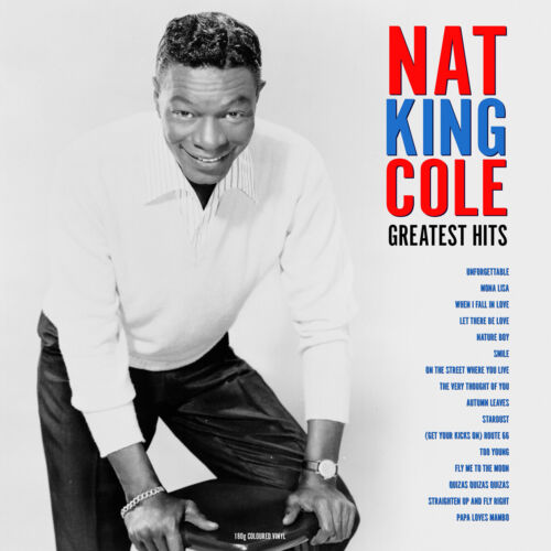Nat King Cole GREATEST HITS 180g 16 ORIGINAL SONGS New Sealed Blue Vinyl LP