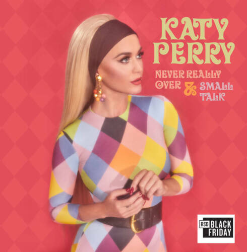 Katy Perry NEVER REALLY OVER Limited BLACK FRIDAY RSD 2019 New Colored Vinyl 12"