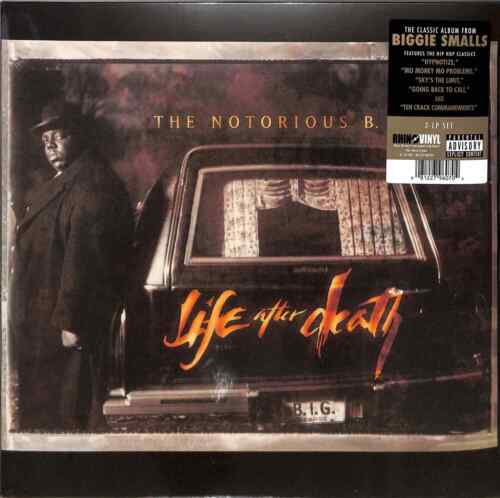 Notorious B.I.G. LIFE AFTER DEATH Bad Boy Entertainment NEW SEALED VINYL 3 LP