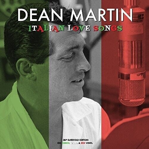 Dean Martin ITALIAN LOVE SONGS New Red/White/Green Colored Vinyl Record 3 LP