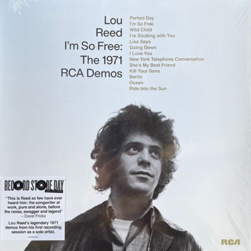 Lou Reed I'M SO FREE: THE 1971 RCA DEMOS Limited RSD 2022 New Vinyl Record LP
