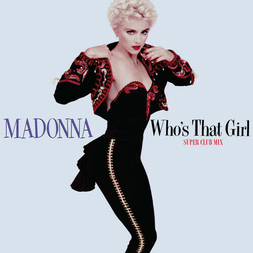 Madonna WHO'S THAT GIRL (SUPER CLUB MIX) Limited RSD 2022 New Red Color Vinyl EP