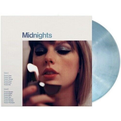 Taylor Swift MIDNIGHTS (MOONSTONE BLUE MARBLED) Limited NEW COLORED VINYL LP