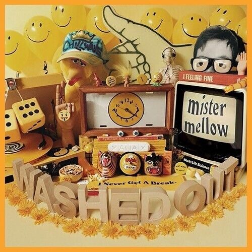 Washed Out MISTER MELLOW Limited Edition NEW SEALED Yellow Colored Vinyl LP