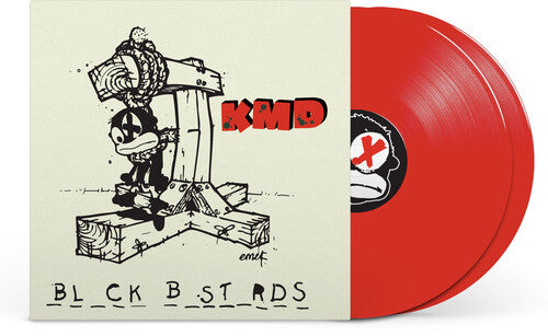 K.M.D. Black Bastards KMD Limited Edition NEW RED COLORED VINYL RECORD 2 LP