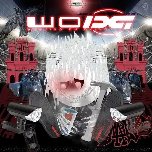 Bladee WORKING ON DYING Limited Edition YEAR0001 New Clear Vinyl LP