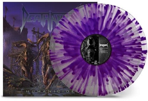 Death Angel HUMANICIDE New Limited Clear/Purple Splatter Colored Vinyl 2 LP