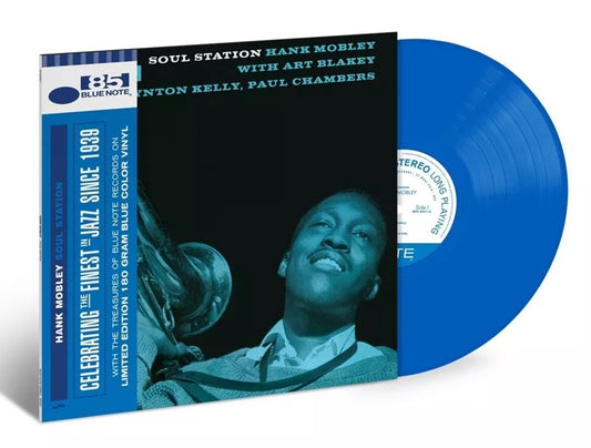 Hank Mobley SOUL STATION (1000144800) 180g New Limited Blue Colored Vinyl LP