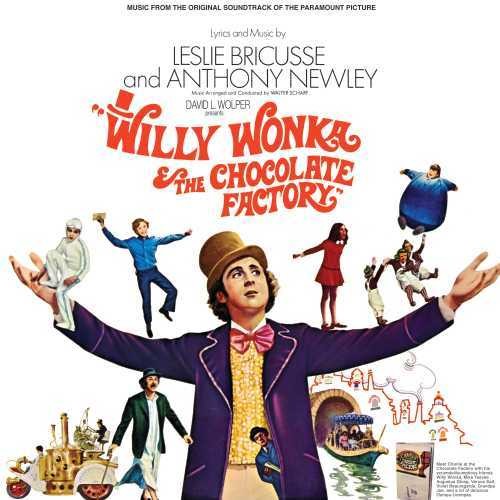 Willy Wonka & The Chocolate Factory MUSIC FROM THE SOUNDTRACK Colored Vinyl LP