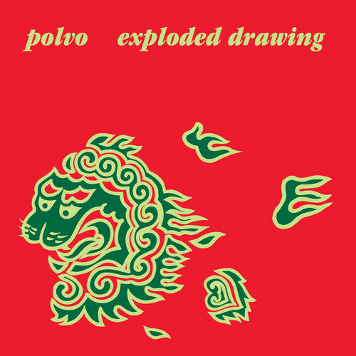 Polvo EXPLODED DRAWING Limited Edition NEW OPAQUE AQUA COLORED VINYL RECORD 2 LP
