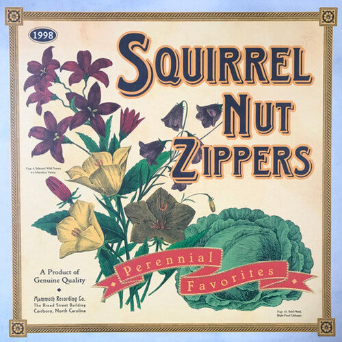 Squirrel Nut Zippers PERENNIAL FAVORITES New Sealed Black Vinyl Record LP