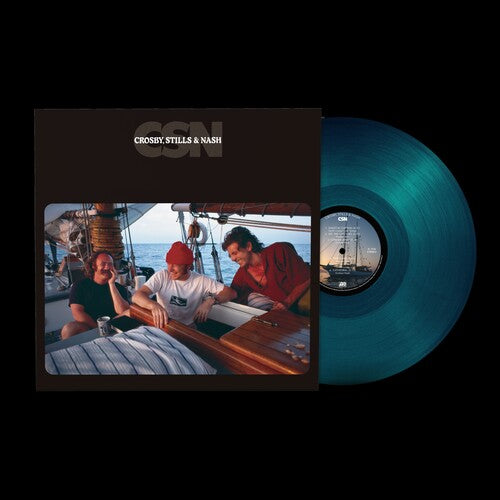 Crosby, Stills & Nash CSN 140g New Sealed Sea Blue Colored Vinyl Record LP