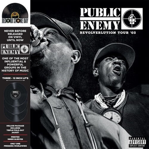 Public Enemy REVOLVERLUTION TOUR Limited Edition RSD 2024 New Sealed Vinyl 3 LP